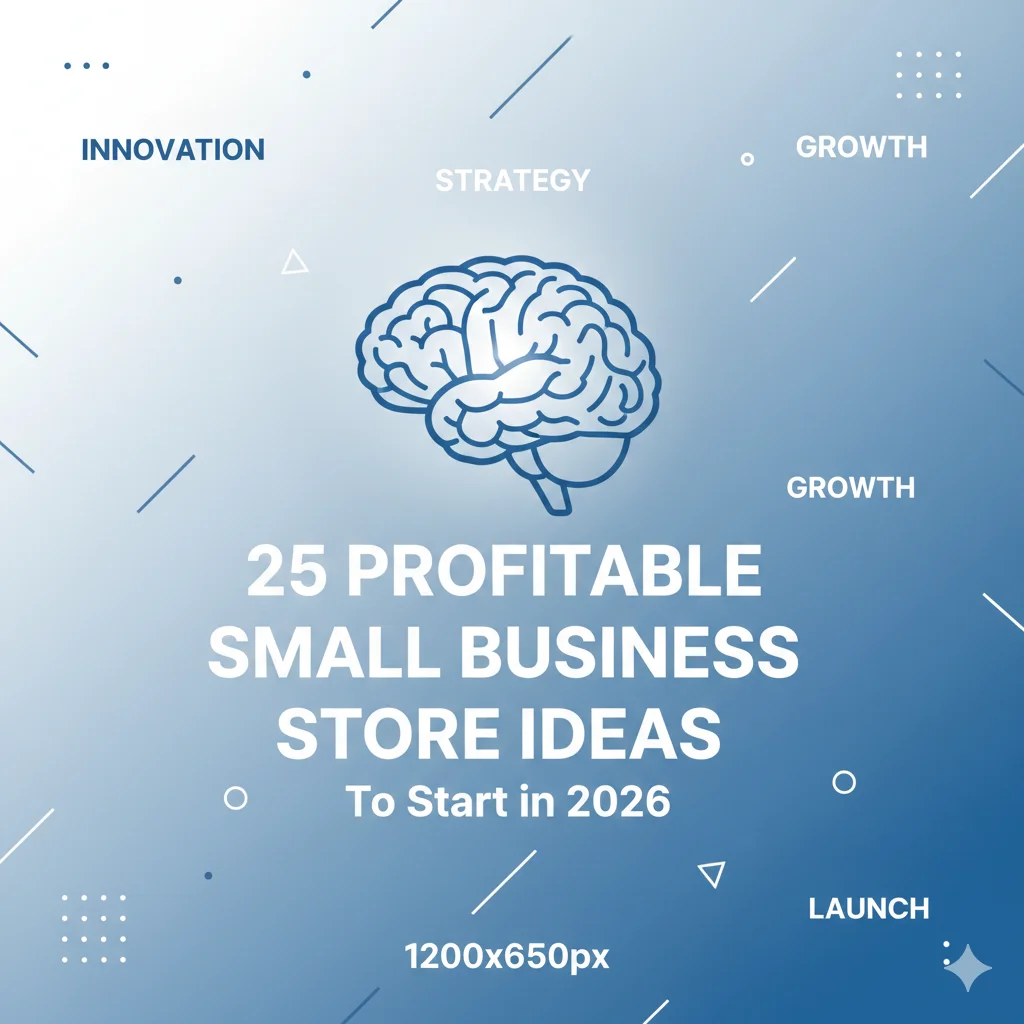 25 Profitable Small Business Store Ideas to Start in 2026