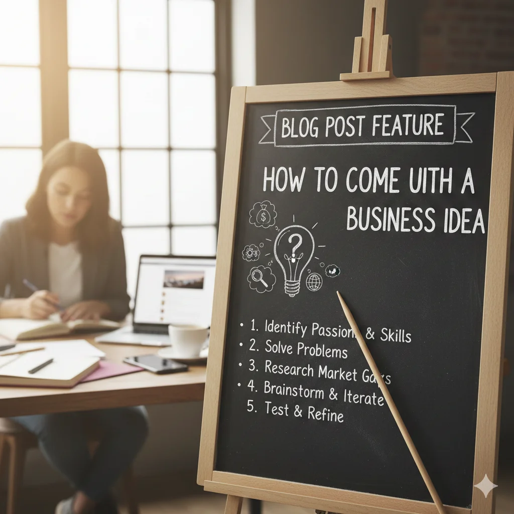 how to come up with business idea