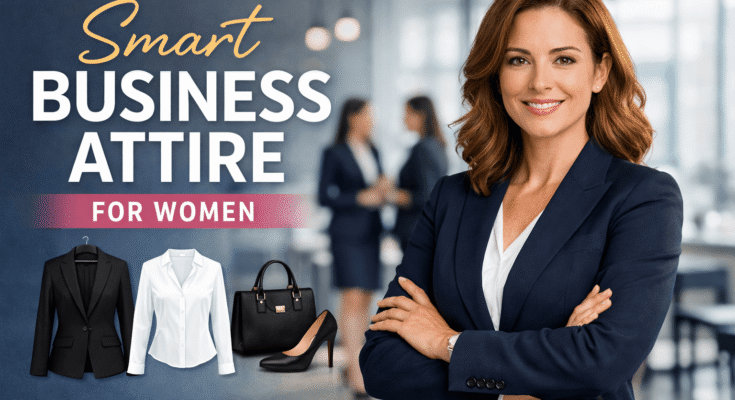 Smart business attire for women