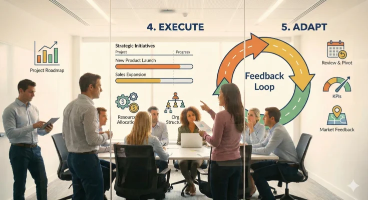 How to Build a Winning Business Strategy? (5 Steps)