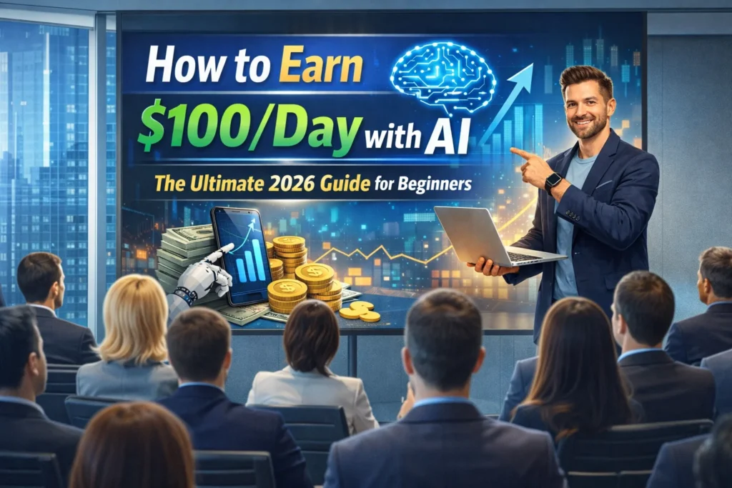 How to Earn $100Day with AI (The Easiest Method Ever)