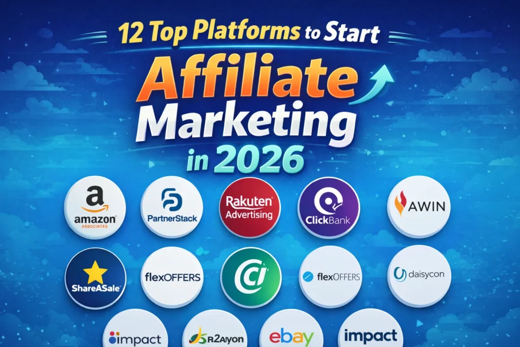 12 Top Platforms to Start Affiliate Marketing in 2026