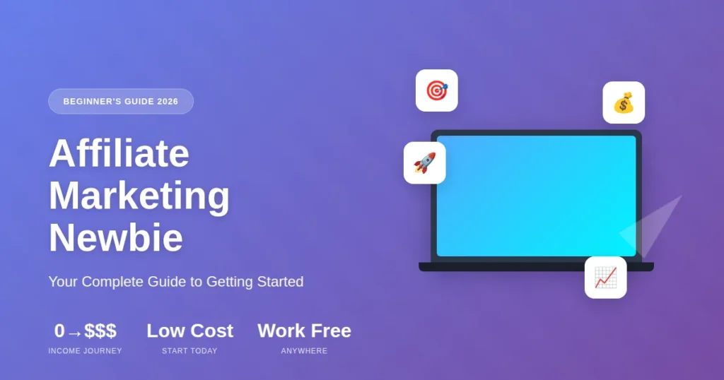 Affiliate Marketing for Newbies Your Complete Guide to Getting Started in 2026