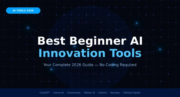 best beginner AI innovation tools of 2026.