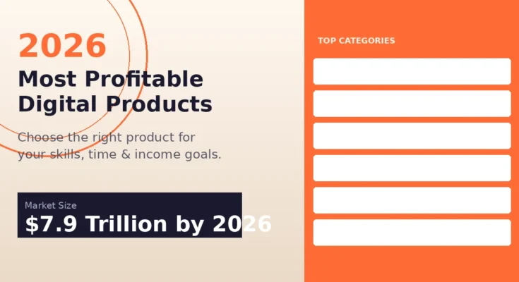 Digital Product Ideas 2026: The Ultimate Guide to Building & Selling Online