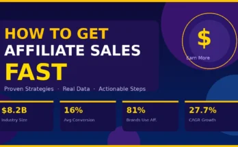 How to Get Affiliate Sales Fast