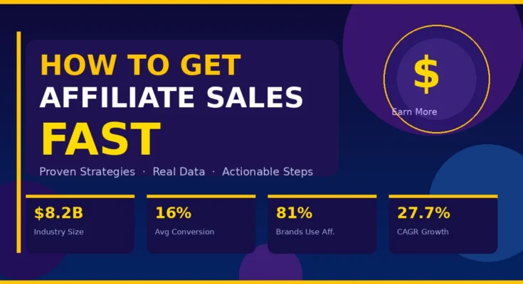 How to Get Affiliate Sales Fast