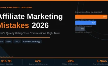 Affiliate Marketing Mistakes 2026: What's Quietly Killing Your Commissions Right Now